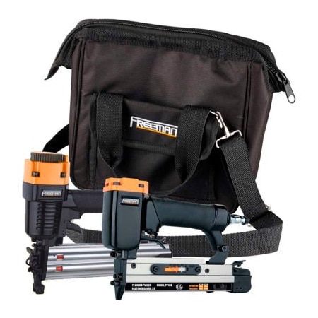 Gec Freeman 2-Piece Finishing & Trim Kit PPPBRCK, Includes Nails & Canvas Storage Bag PPPBRCK